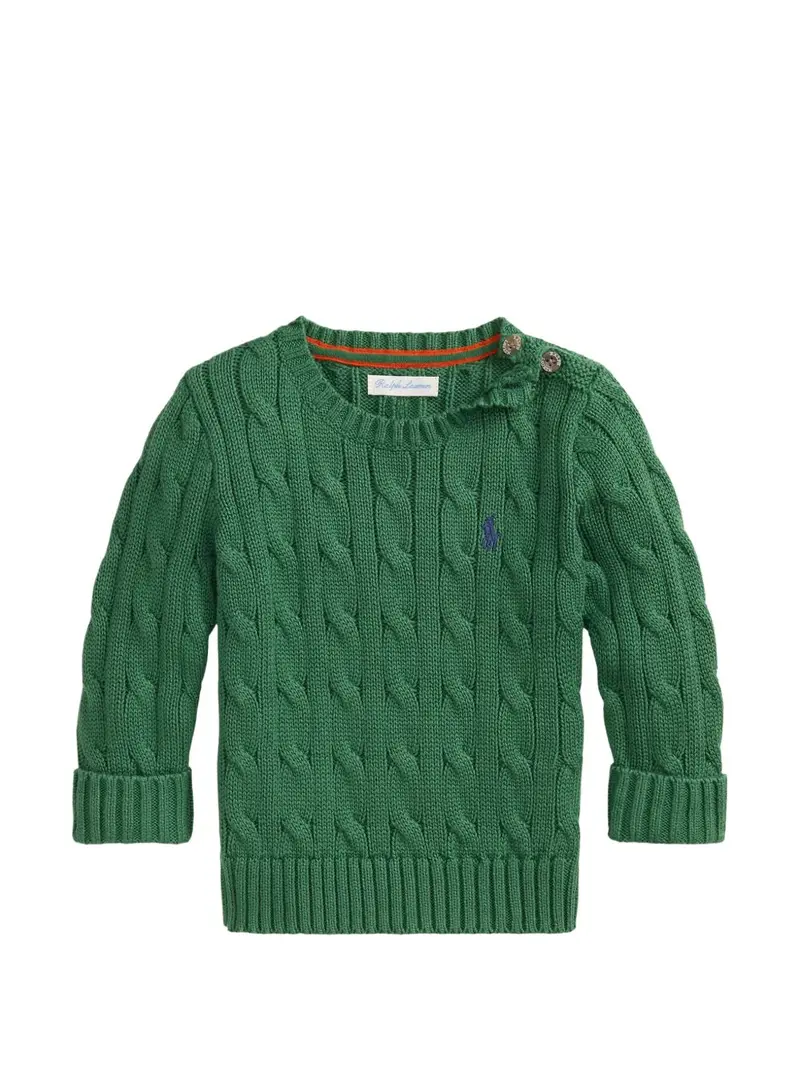 Maglione verde scuro per neonato