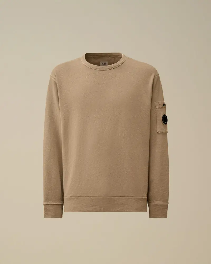 Malfilè Fleece Lens Crewneck Sweatshirt