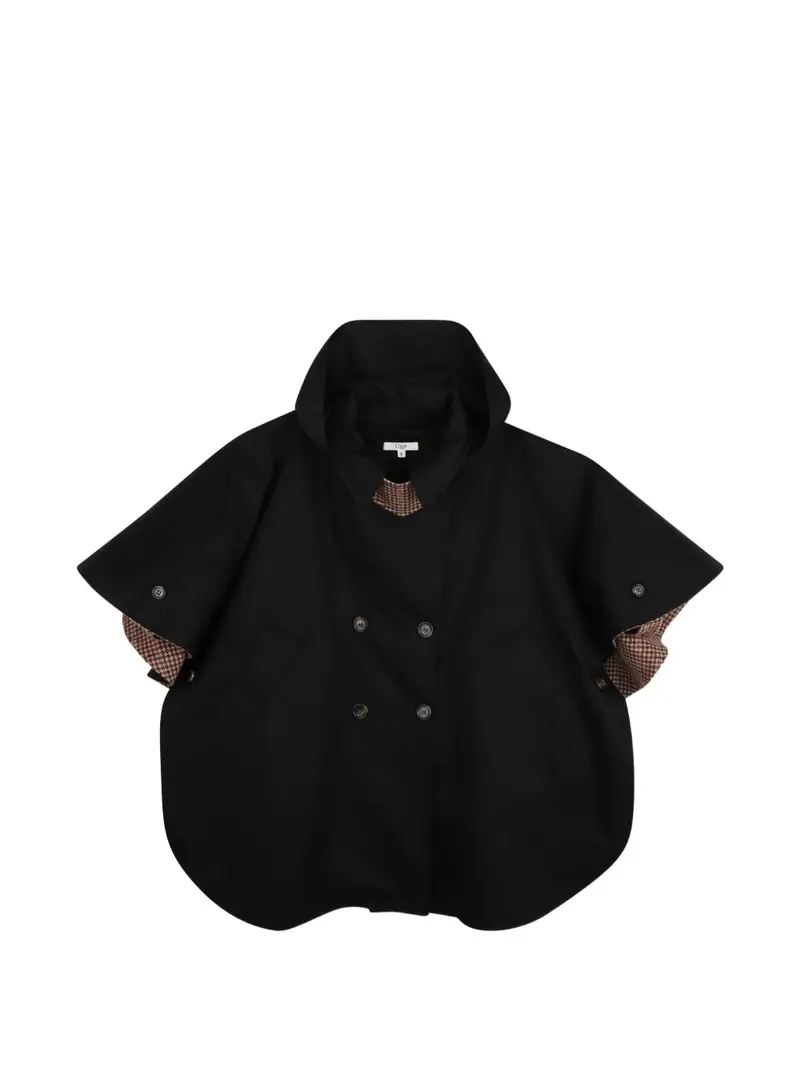 Mantella nera per bambina