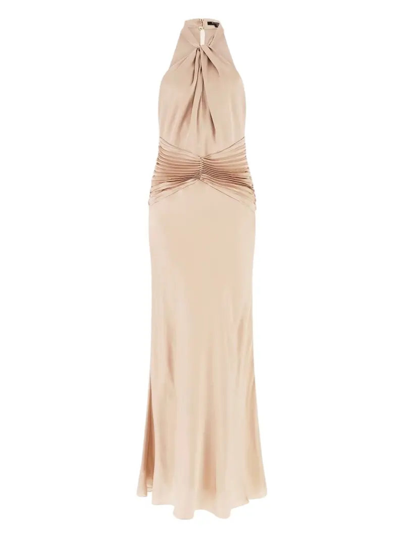MARCIANO Abito Donna DIXIE MAXI DRESS 4RGK46 9444Z G1L9 Beige