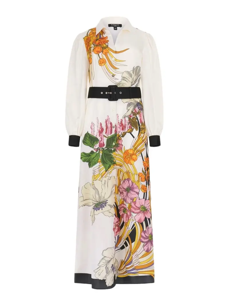MARCIANO Abito Donna GLORIA MAXI SHIRT DR 4GGK28 7099Z P0GO Beige