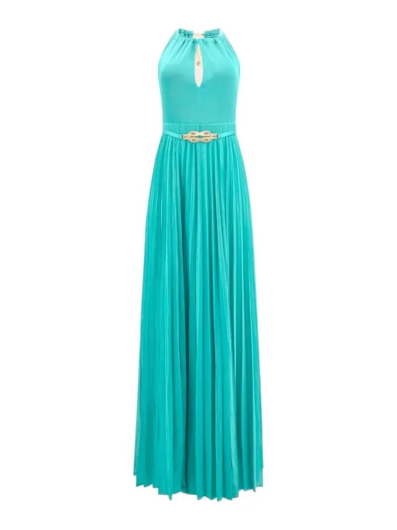 MARCIANO Abito Donna MINA LONG DRESS SOLI 4GGK14 7089A A73D Verde