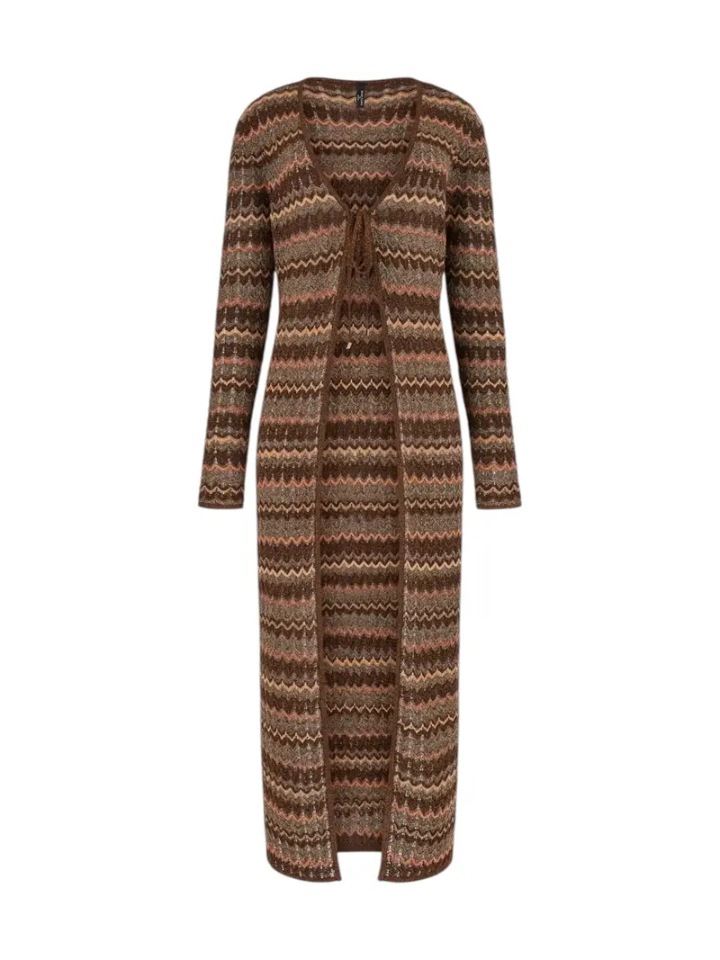 MARCIANO Cardigan Donna SUKI LS SWTR CARDIGAN G6GR14 Z0641 FMDZ BROWN/GOLD MULTI