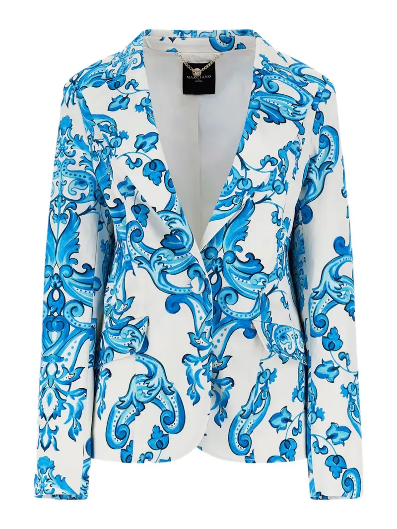 MARCIANO Giacca Donna BLUE NOTE BLAZER 4GGN02 7247Z P7PT Blu