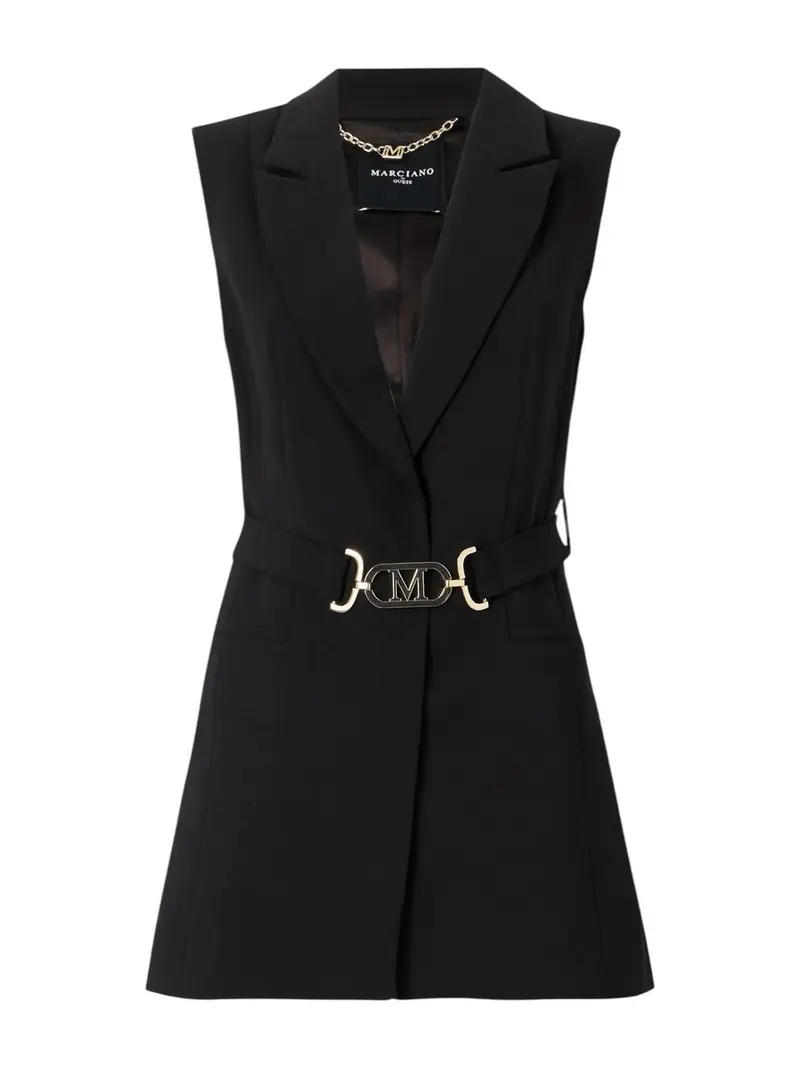 MARCIANO Gilet Donna BECKY BELTED VEST 5RGN03 7115A JBLK Nero