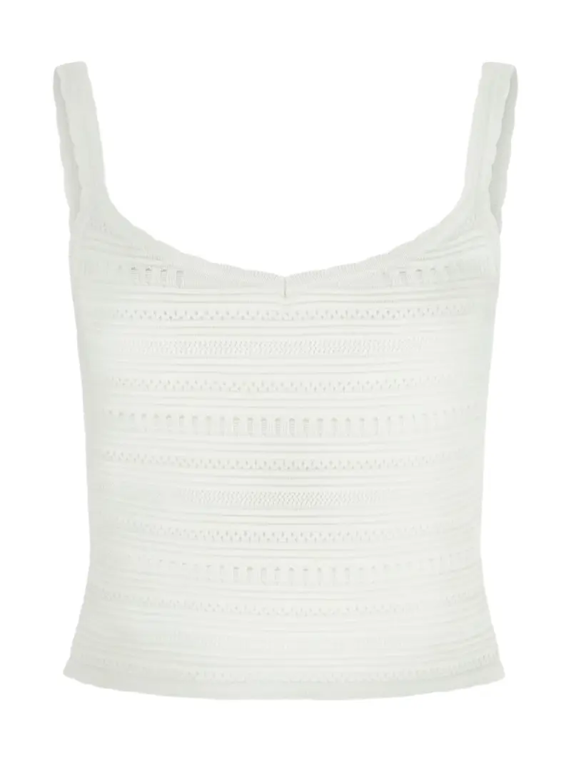 MARCIANO Top Donna CAROL SL SWTR TOP G6GR13 Z0638 MCDM MACADAMIA