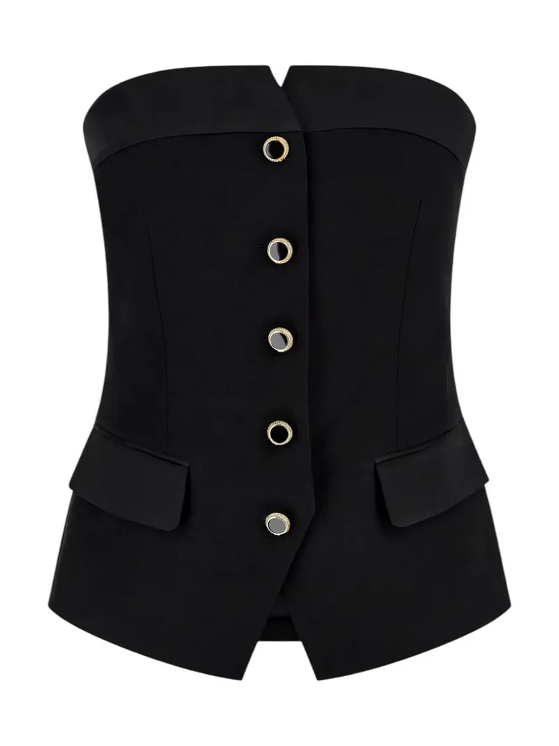MARCIANO Top Donna VITTORIA BUSTIER TOP 5GGH07 7300A JBLK Nero