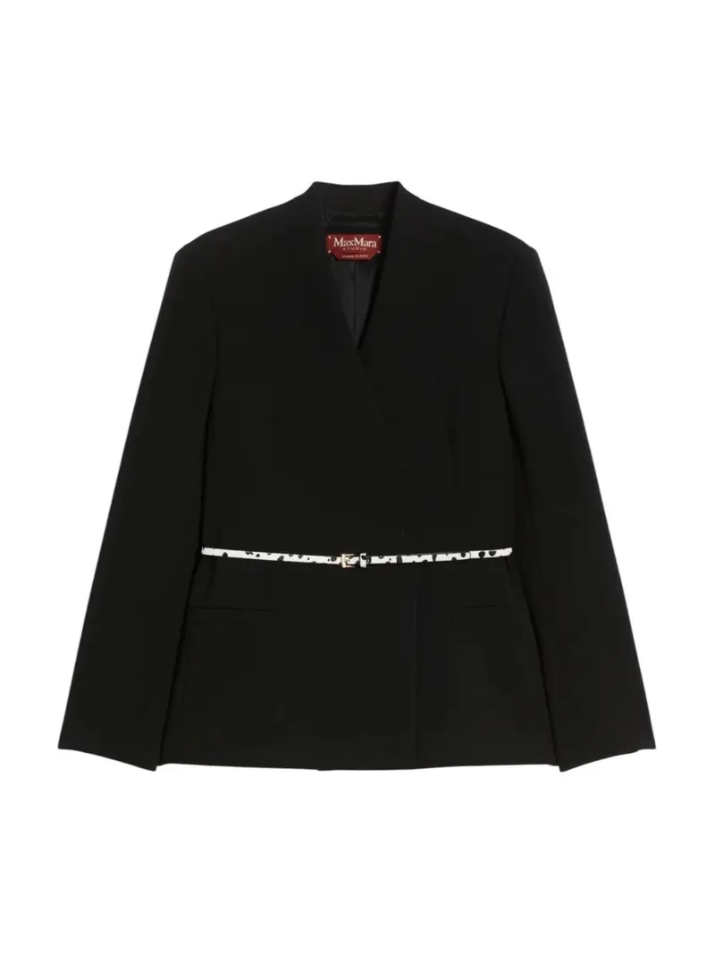 MAX MARA STUDIO Giacca Donna MSTQUINOA 2616041035600 001 Nero