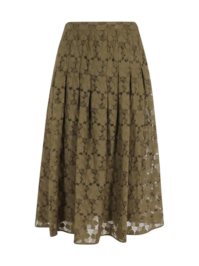 MAX MARA STUDIO Gonna Donna MSTAIRONE 2616771011600 001 VERDE KAKI