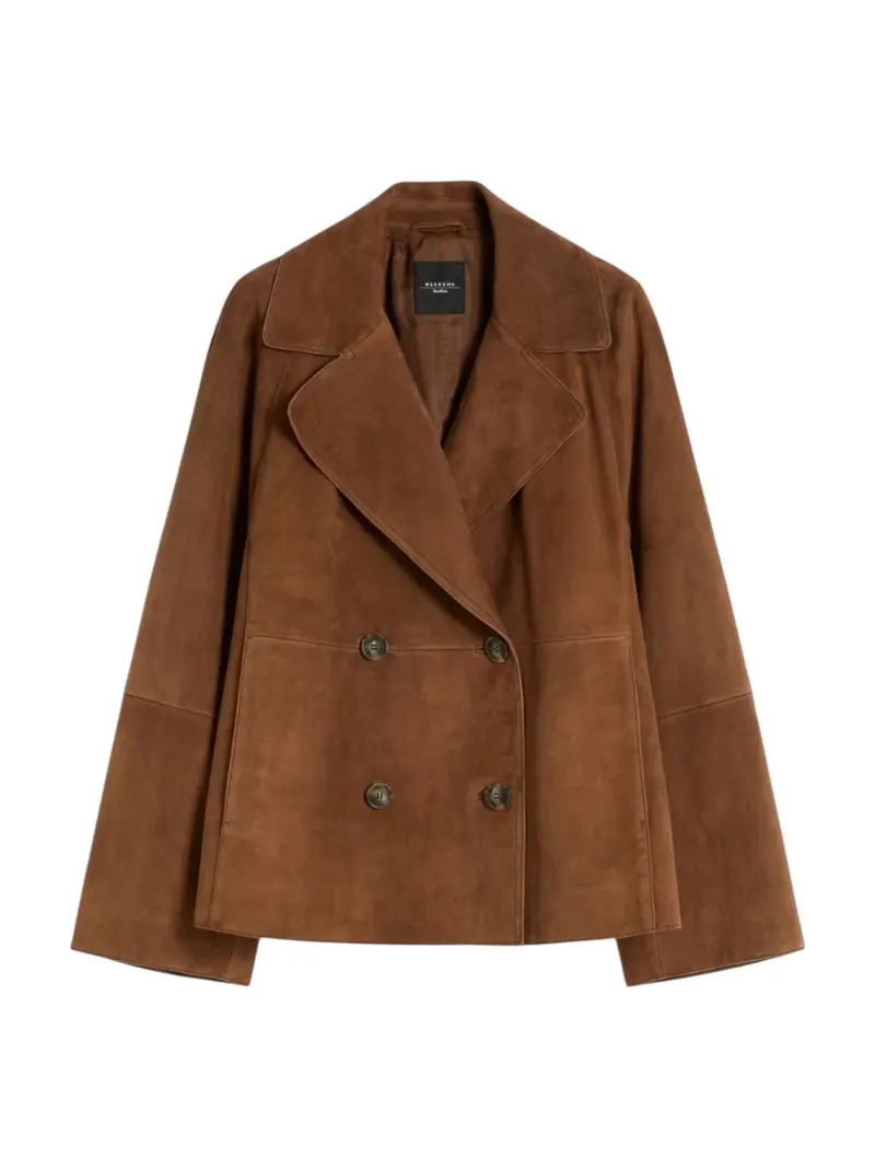 MAX MARA WEEKEND Giacca Donna WKDSOSPIRO 2615441011600 001 CUOIO