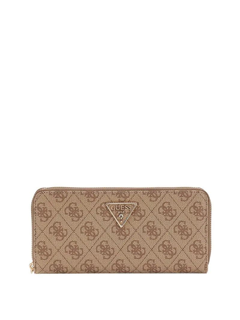 Maxi Portafoglio Guess Laurel 4G Logo - Beige