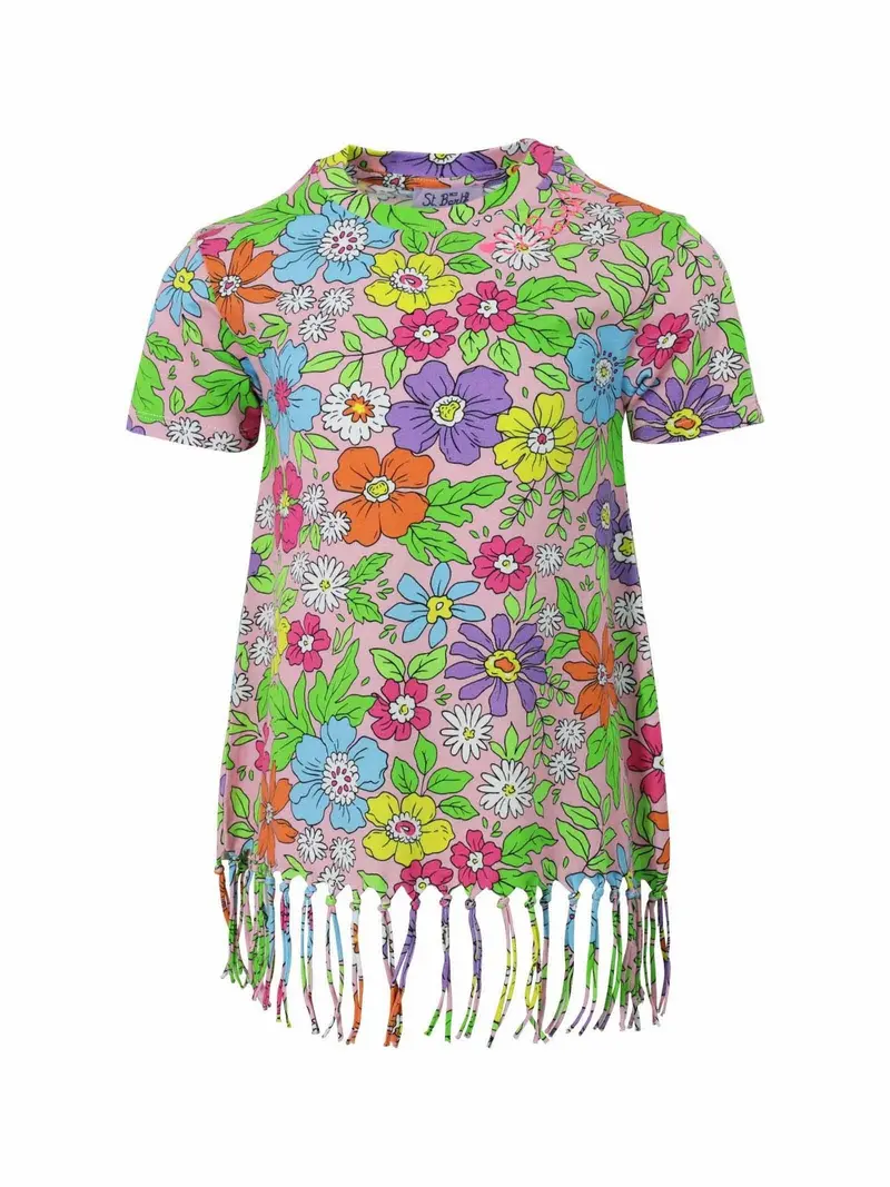 MC2 SAINT BARTH Abito Bambine e ragazze  ABBEY 00446D FLOWER GARDEN 21