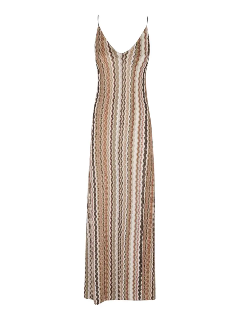 MC2 SAINT BARTH Abito Donna  EYDIS 01060H RACHEL CHEVRON 18