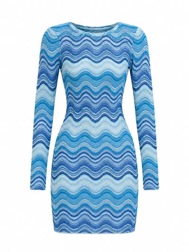 MC2 SAINT BARTH Abito Donna  IMANY 01128L RACHEL SEA WAVE SOFT 32
