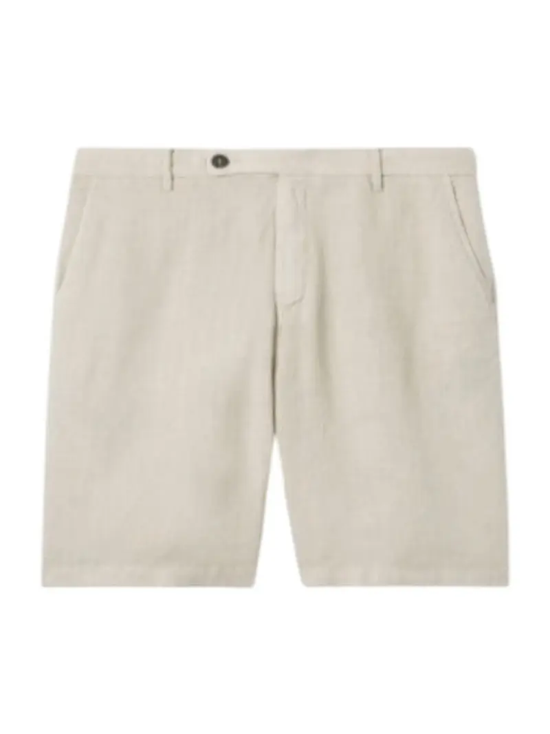 MC2 SAINT BARTH Bermuda Uomo SEBASTIAN 00814L LINEN 10L CREAM