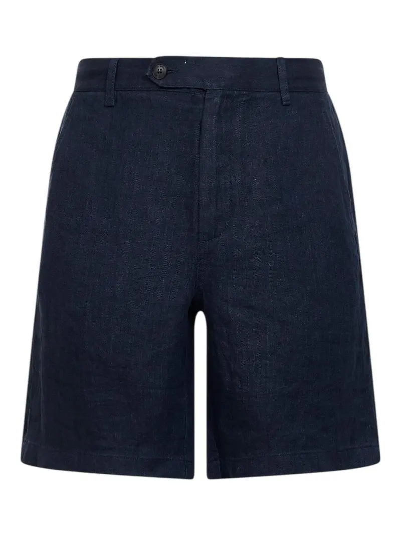MC2 SAINT BARTH Bermuda Uomo SEBASTIAN 01459L LINEN HERRINGBONE 61