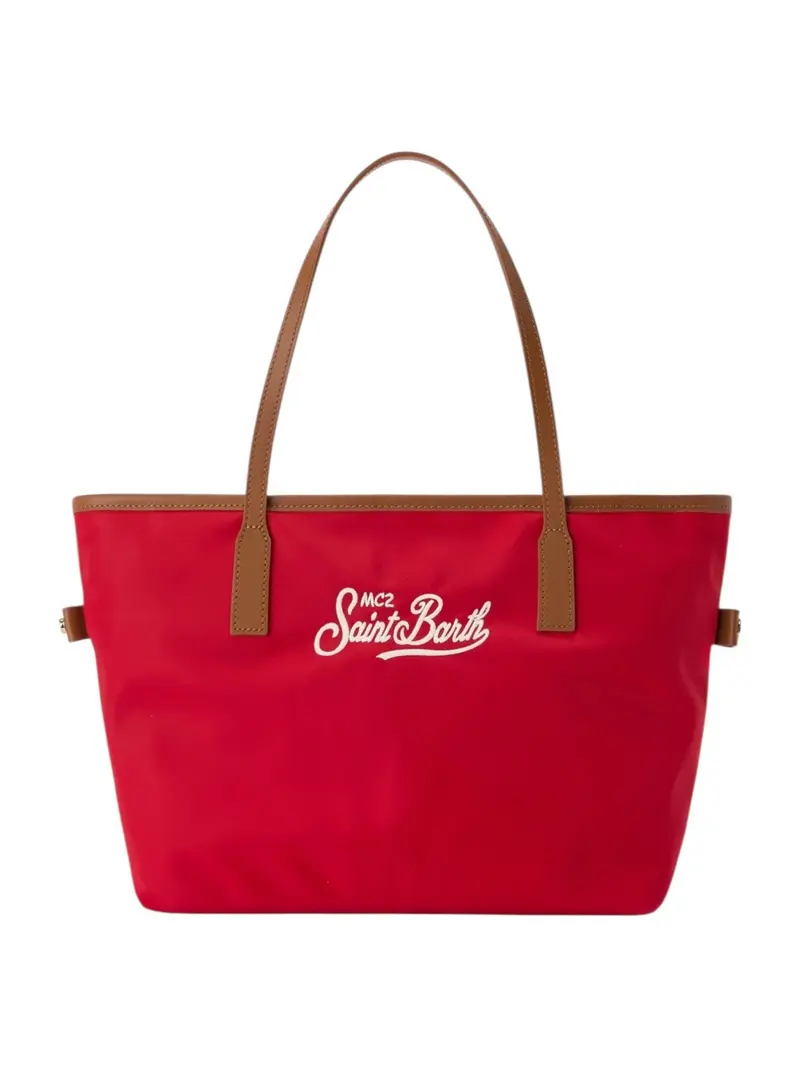 MC2 SAINT BARTH Borsa Donna CITY BAG MID NYLON 01822L ROSSO