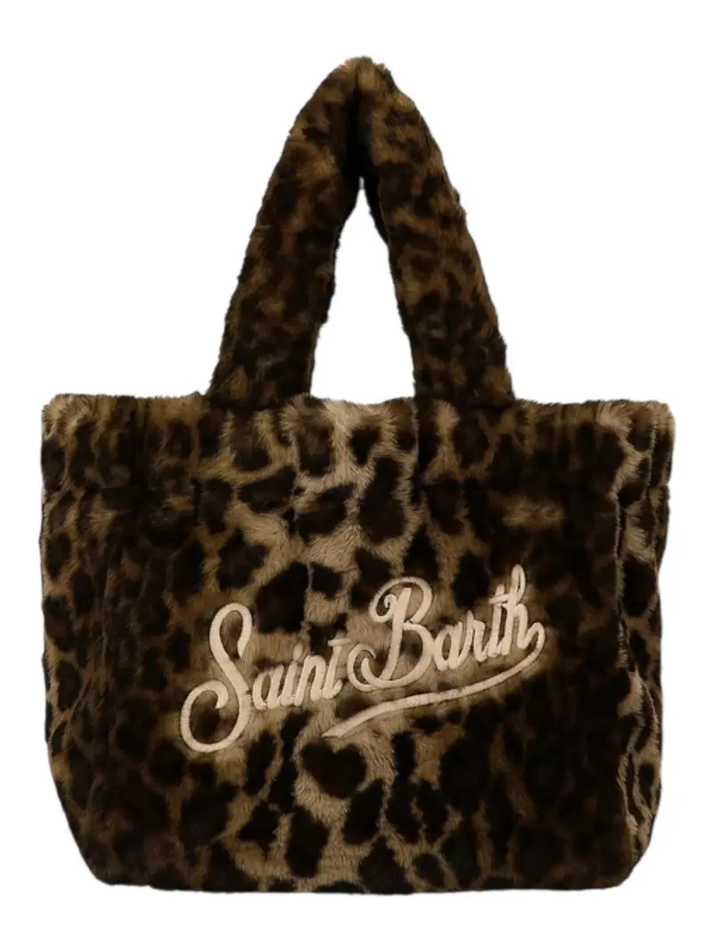 MC2 SAINT BARTH Borsa Donna COLETTE SOFT FUR 00291I LEOPARD 1910 EMB