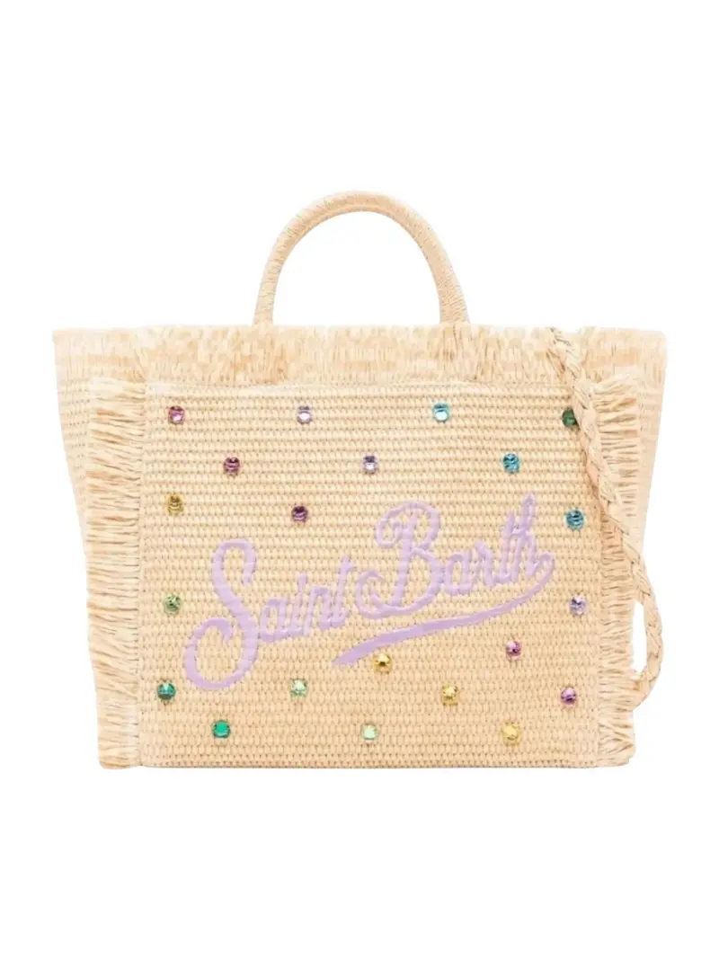 MC2 SAINT BARTH Borsa Donna COLETTE STRAW N 02748L STRASS MULTI 10 EMB