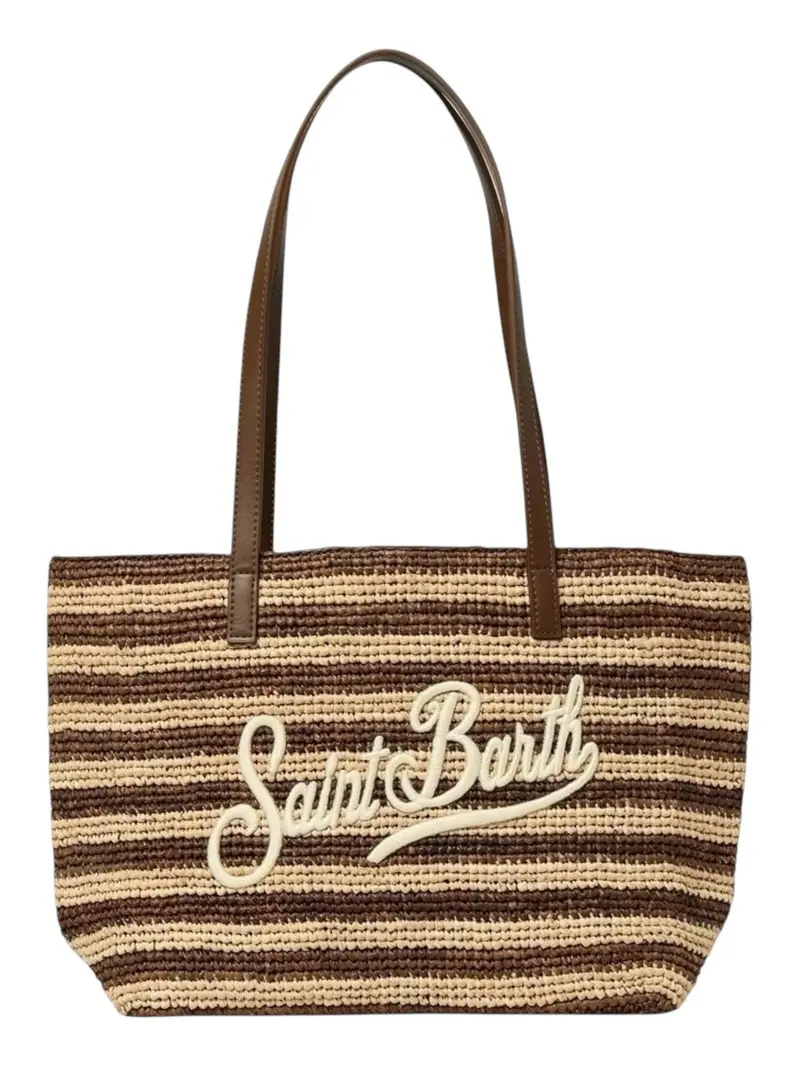 MC2 SAINT BARTH Borsa Donna RAFFIA CITY 01322H STRIPES 18 EMB