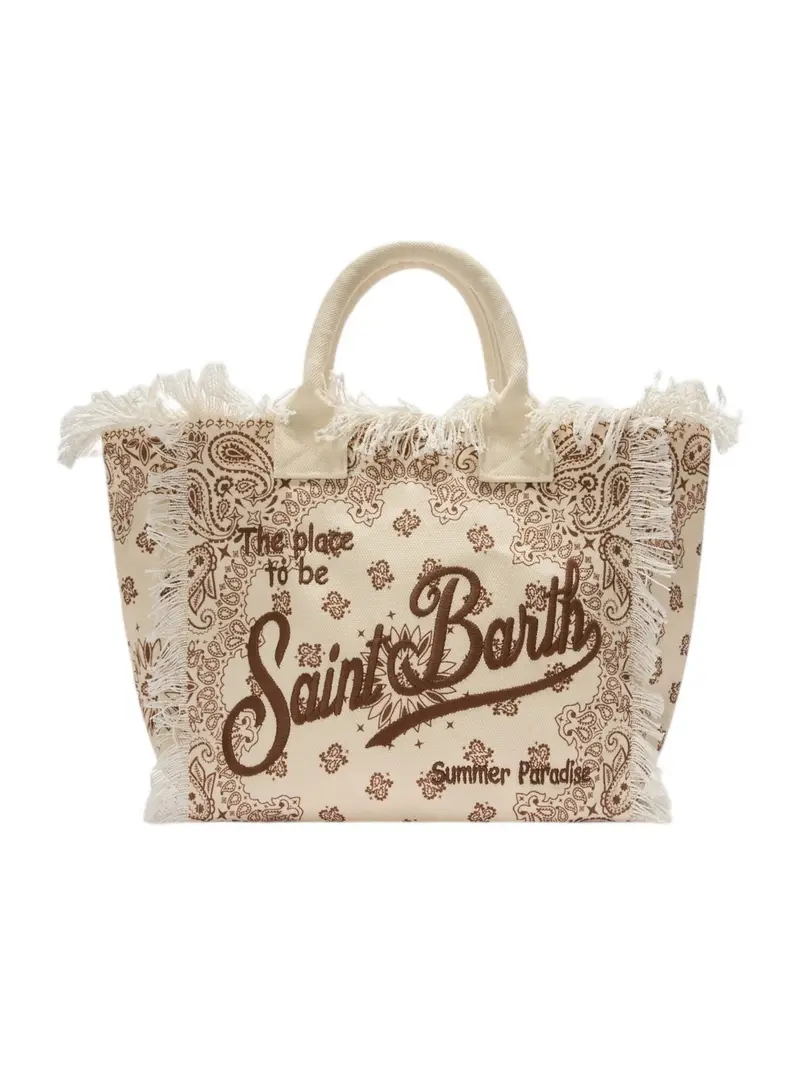 MC2 SAINT BARTH Borsa Donna VANITY 02565L BANDANNA ROUND 10 EMB