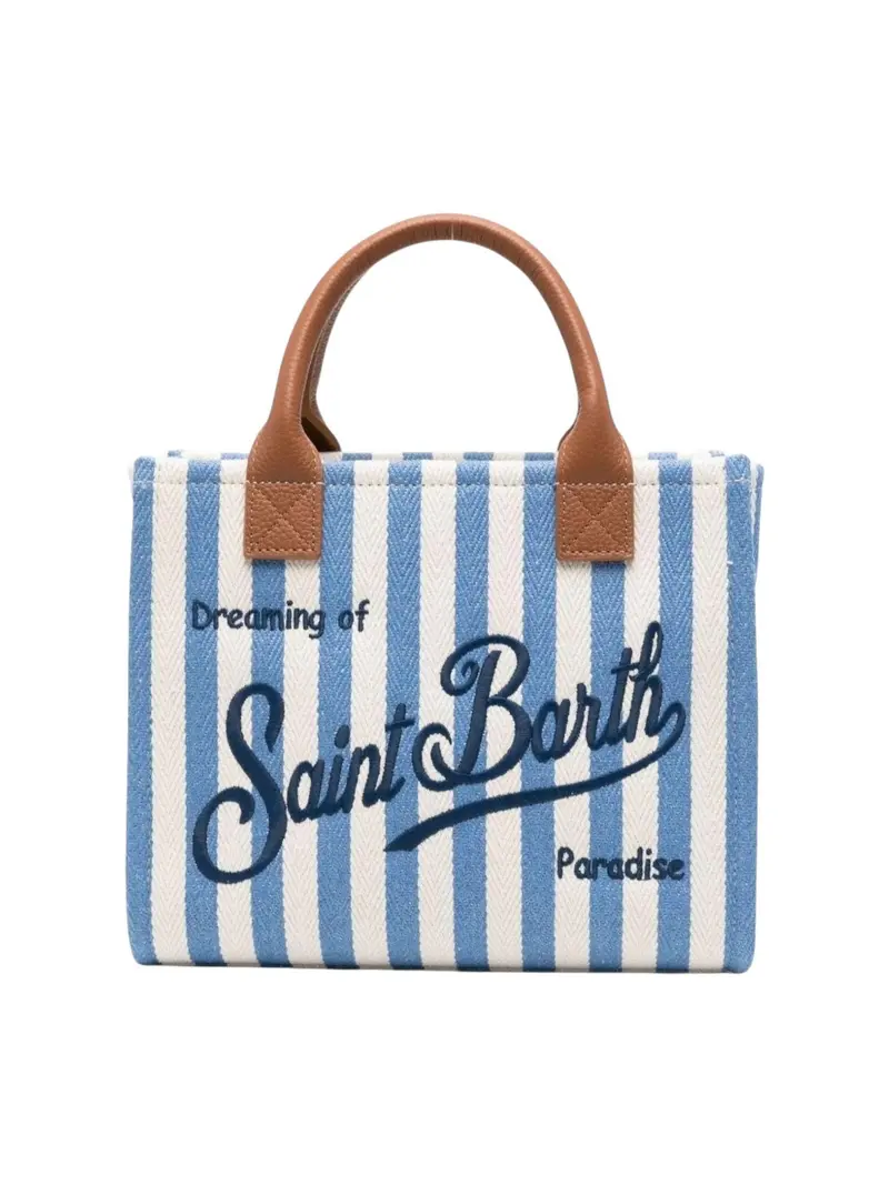 MC2 SAINT BARTH Borsa Donna VANITY BAG MIDI 01787L AZZURRO