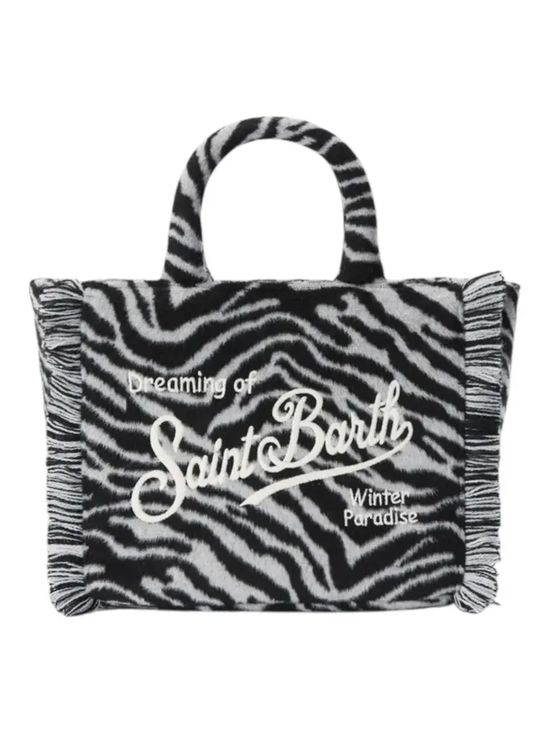 MC2 SAINT BARTH Borsa Donna VANITY MINI FELT 00269I ZEBRA 00 EMB