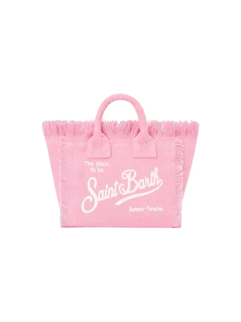 MC2 SAINT BARTH Borsa Donna VANITY MINI LINEN 00142L LINEN 21 PINK