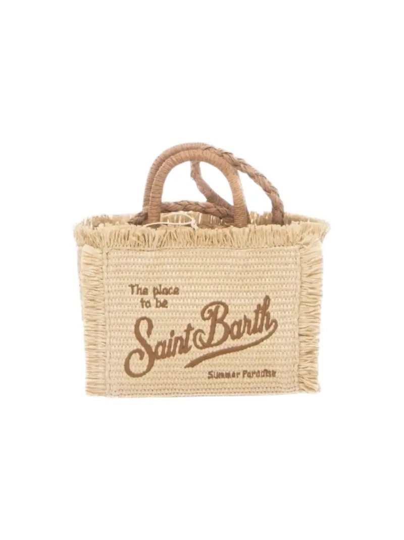 MC2 SAINT BARTH Borsa Donna VANITY MINI STRAW N 00368L BEIGE