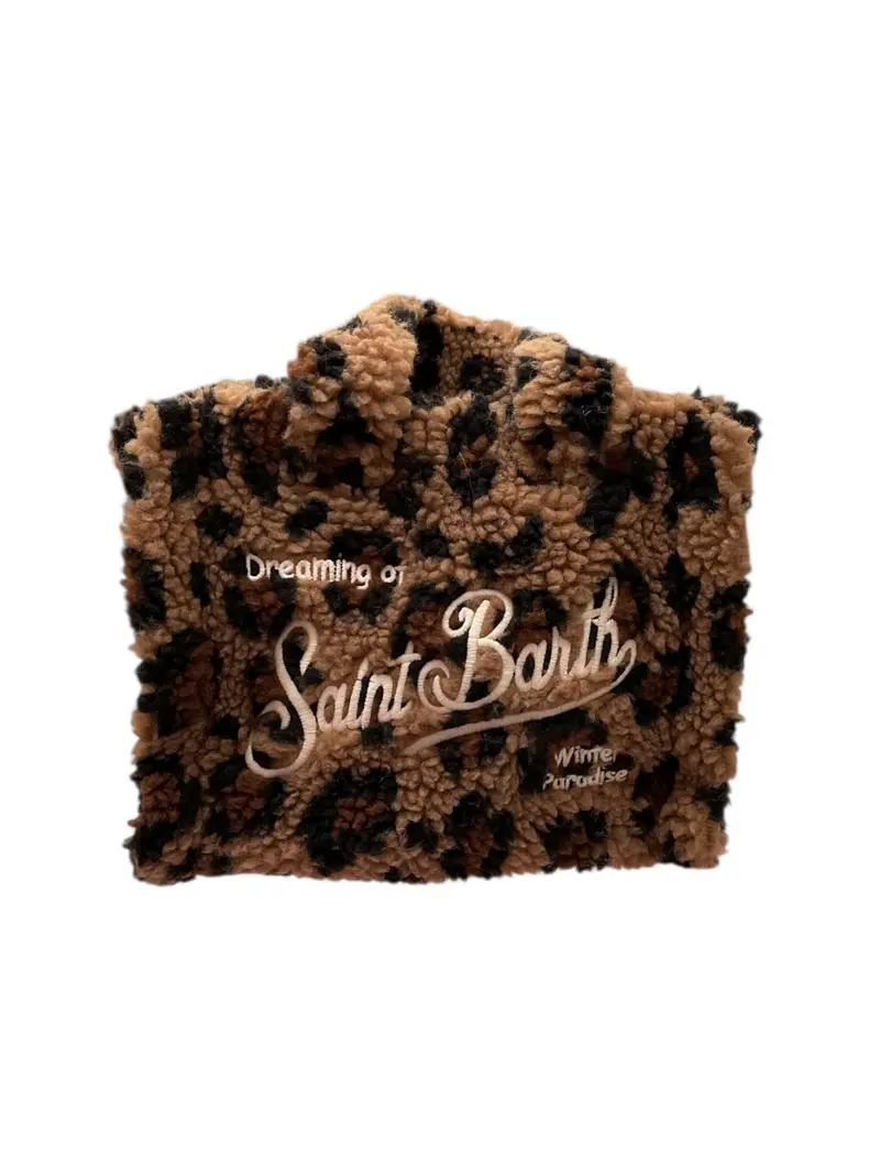 MC2 SAINT BARTH Borsa Donna VANITY MINI TEDDY 01475I LEOPARD 1218 EMB