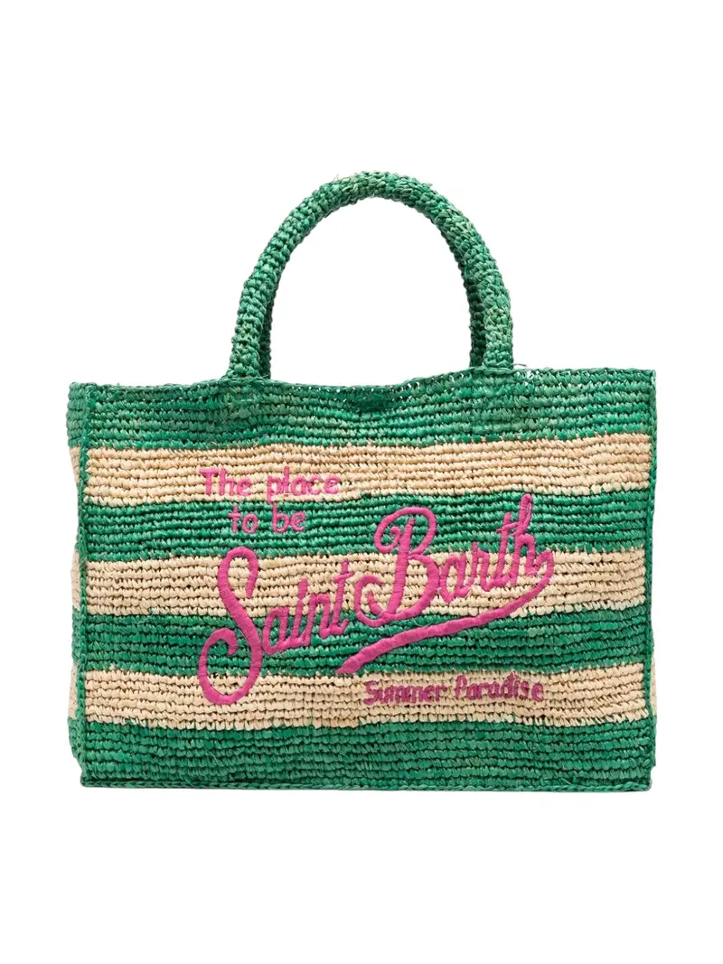 MC2 SAINT BARTH Borsa Donna  VANITY RAFFIA 04658D Verde
