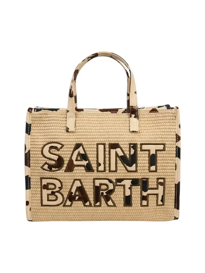 MC2 SAINT BARTH Borsa Donna VIVIAN MID STRAW 00370L BEIGE