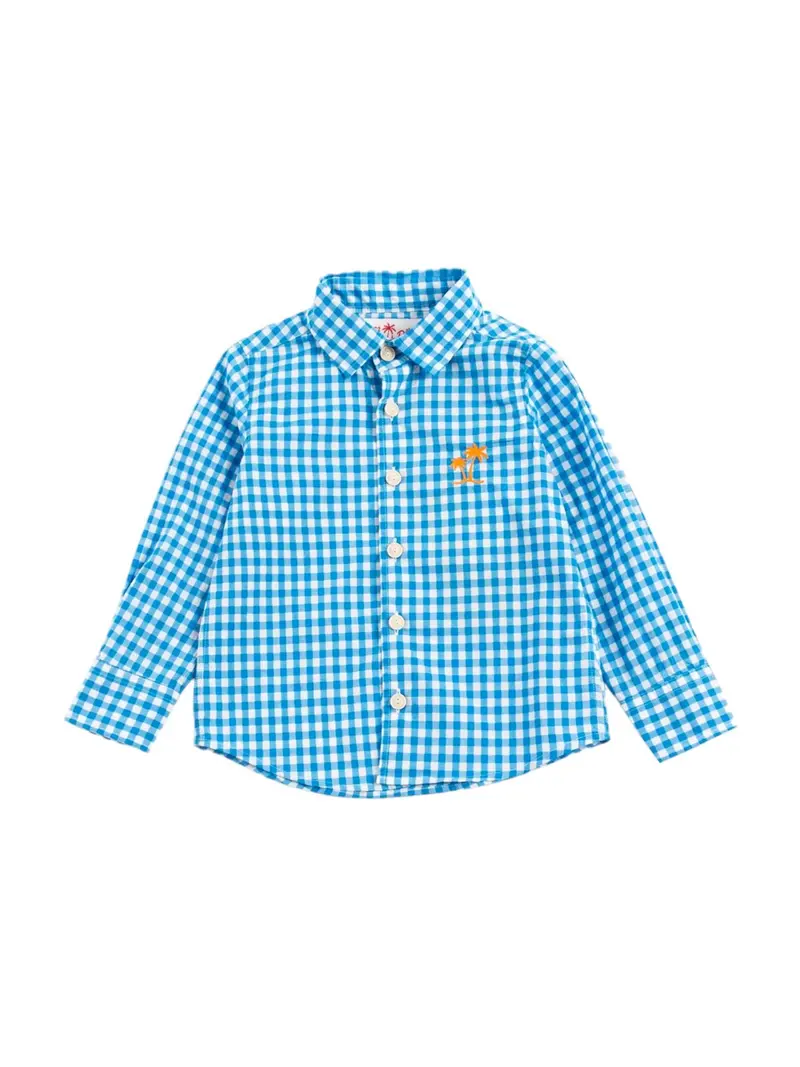 MC2 SAINT BARTH Camicia Bambini e ragazzi  AGNES 00720B Blu