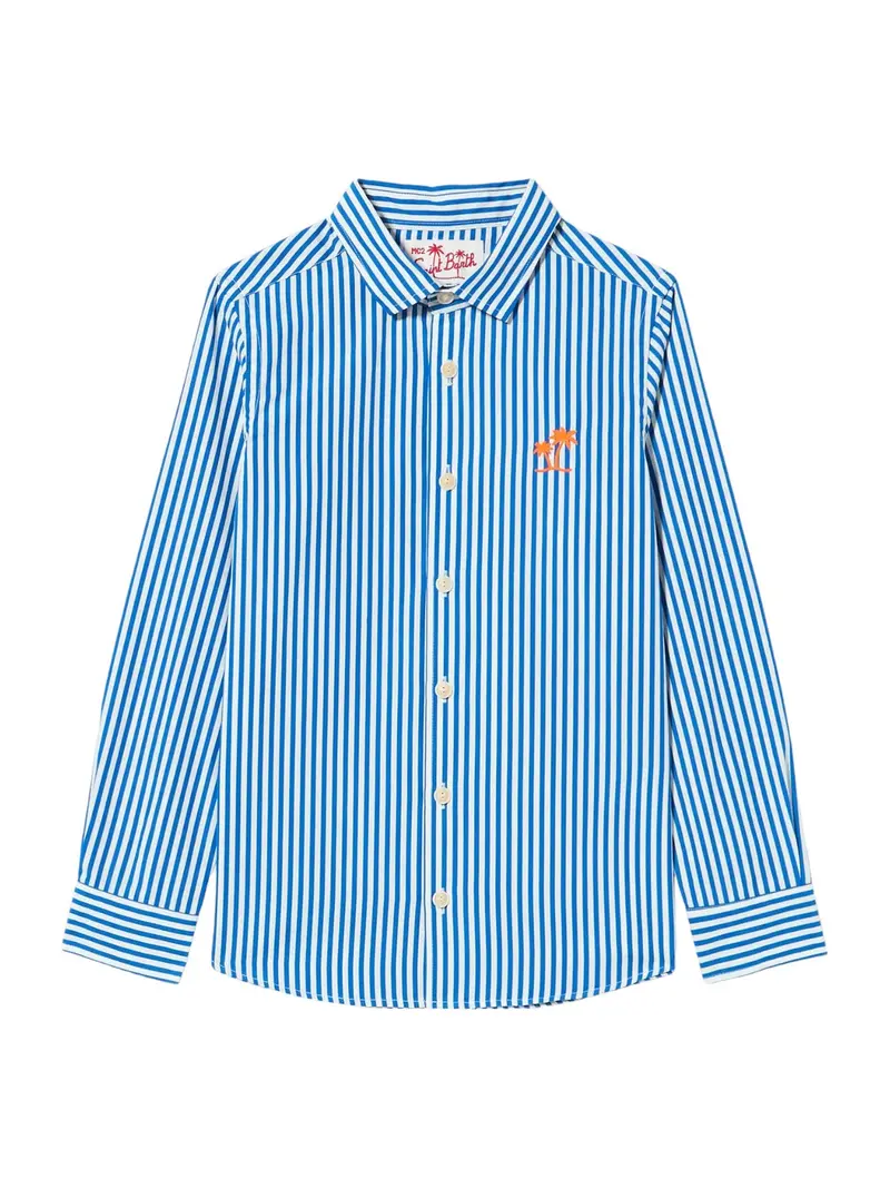 MC2 SAINT BARTH Camicia Bambini e ragazzi AGNES 01884B Blu