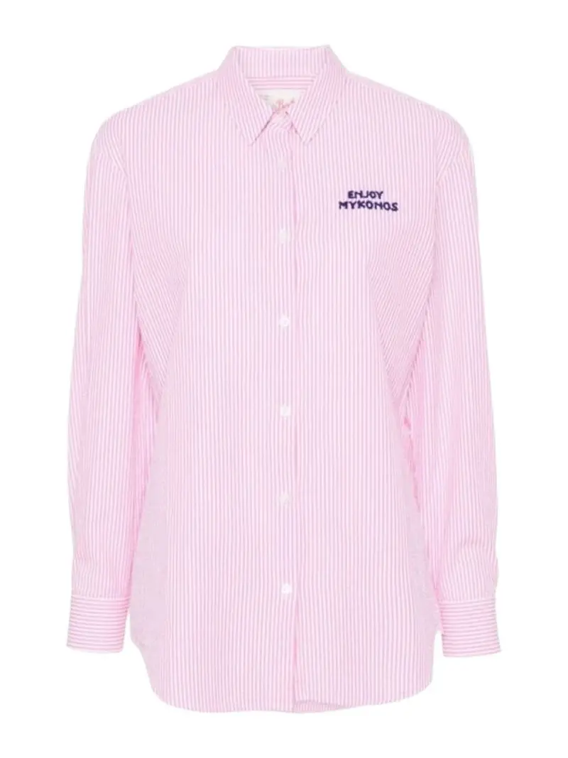 MC2 SAINT BARTH Camicia Donna  BRIGITTE EMBRY 03444F Rosa