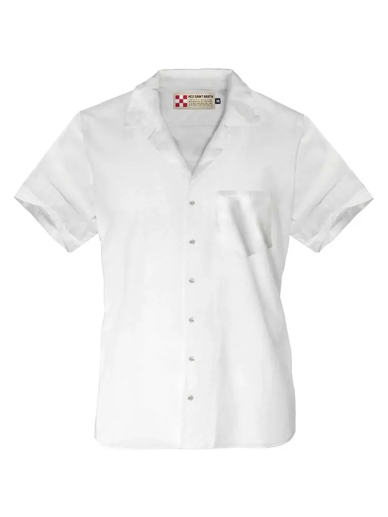 MC2 SAINT BARTH Camicia Uomo  KALEA 01 Bianco