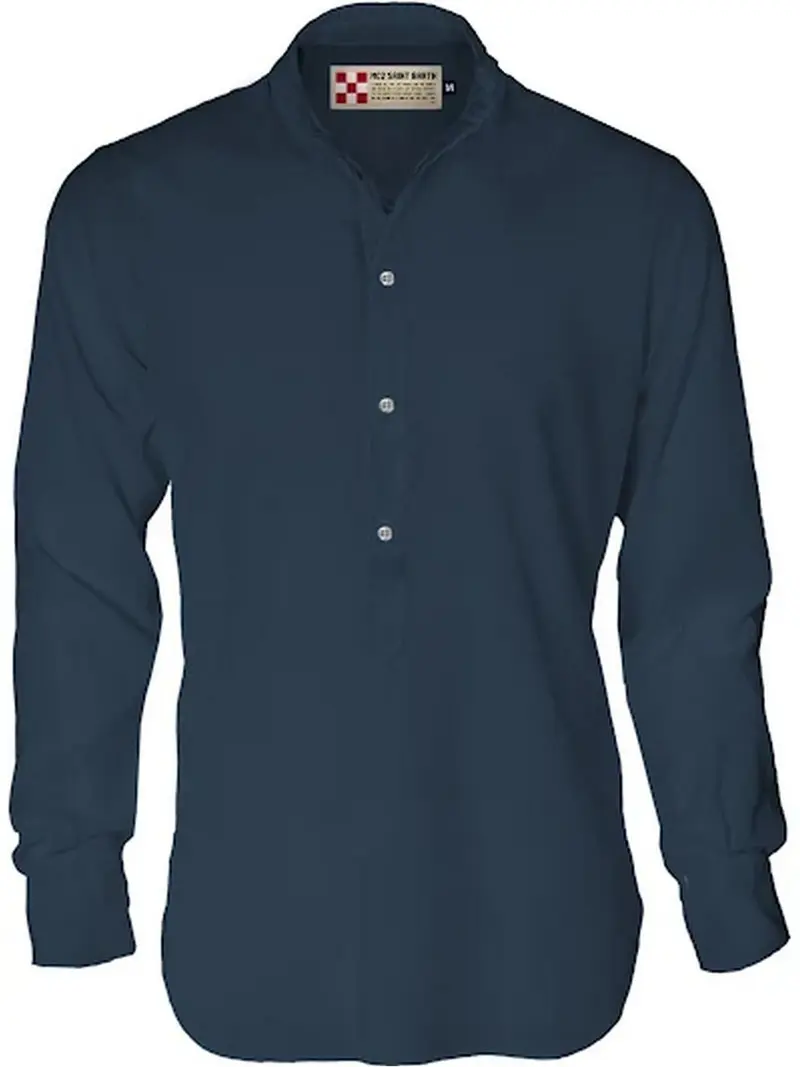 MC2 SAINT BARTH Camicia Uomo  KLARKE 00027B Blu