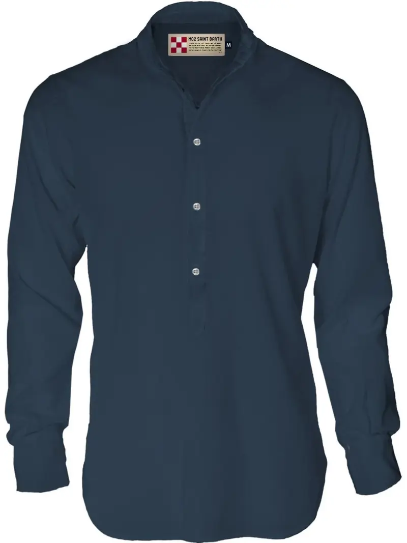 MC2 SAINT BARTH Camicia Uomo  KLARKE 61N Blu