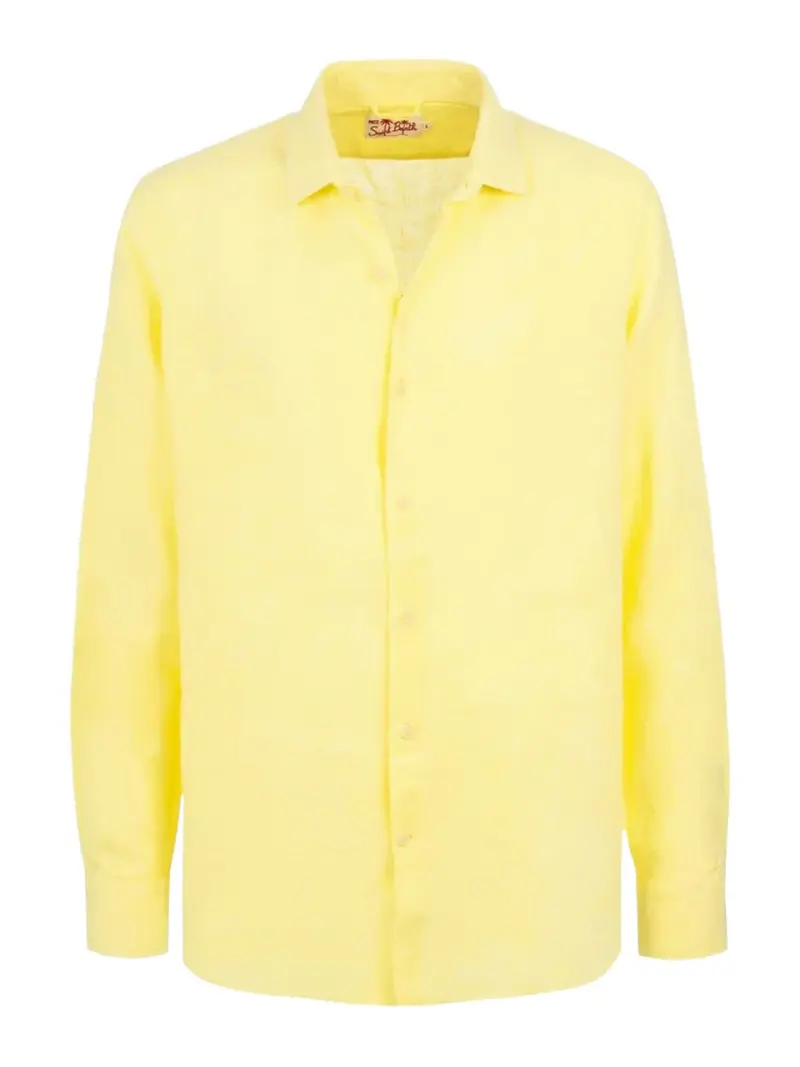 MC2 SAINT BARTH Camicia Uomo  PAMPLONA 01574F Giallo