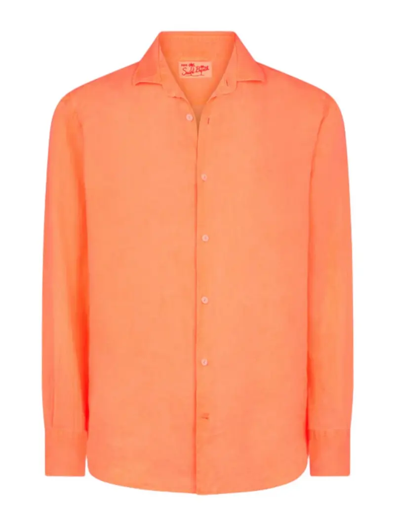 MC2 SAINT BARTH Camicia Uomo  PAMPLONA 03763F Arancione