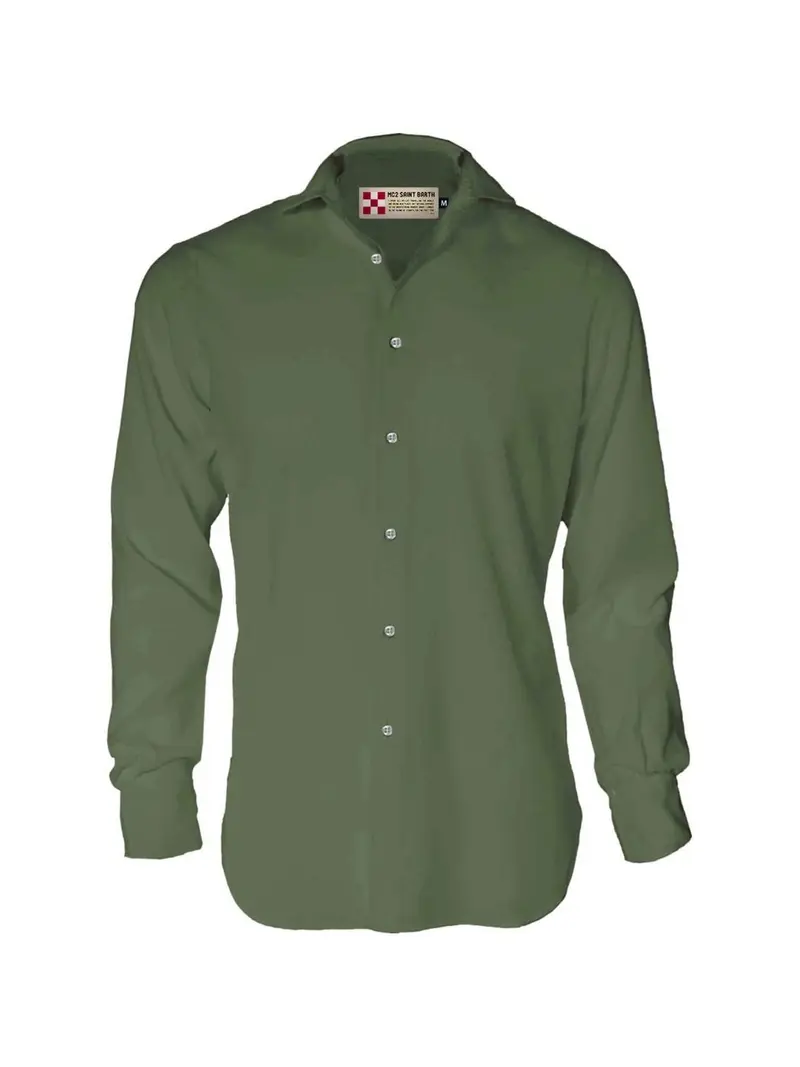 MC2 SAINT BARTH Camicia Uomo  PAMPLONA 52N Verde