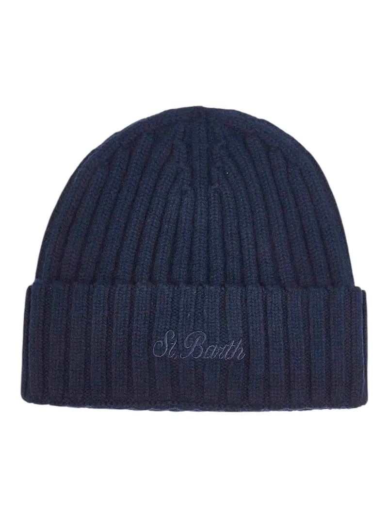 MC2 SAINT BARTH Cappello Uomo  WENGEN WOOL 00063I 62 NIGHT BLUE
