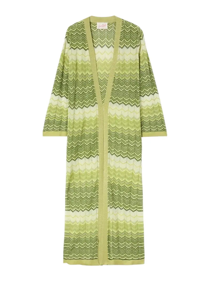 MC2 SAINT BARTH Cardigan Donna  TONIA 08303L SEA WAVE LUREX 55L