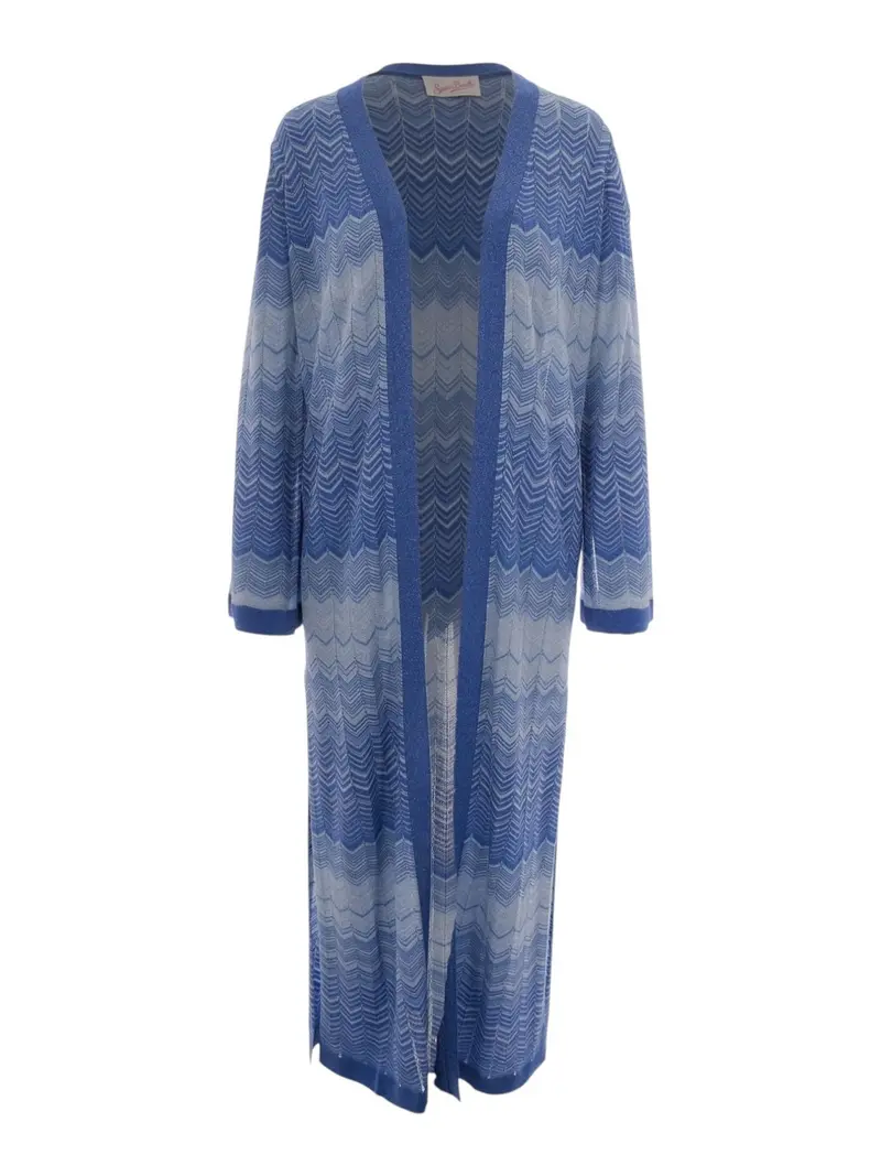 MC2 SAINT BARTH Cardigan Donna  TONIA 09501L SEA WAVE LUREX 32L