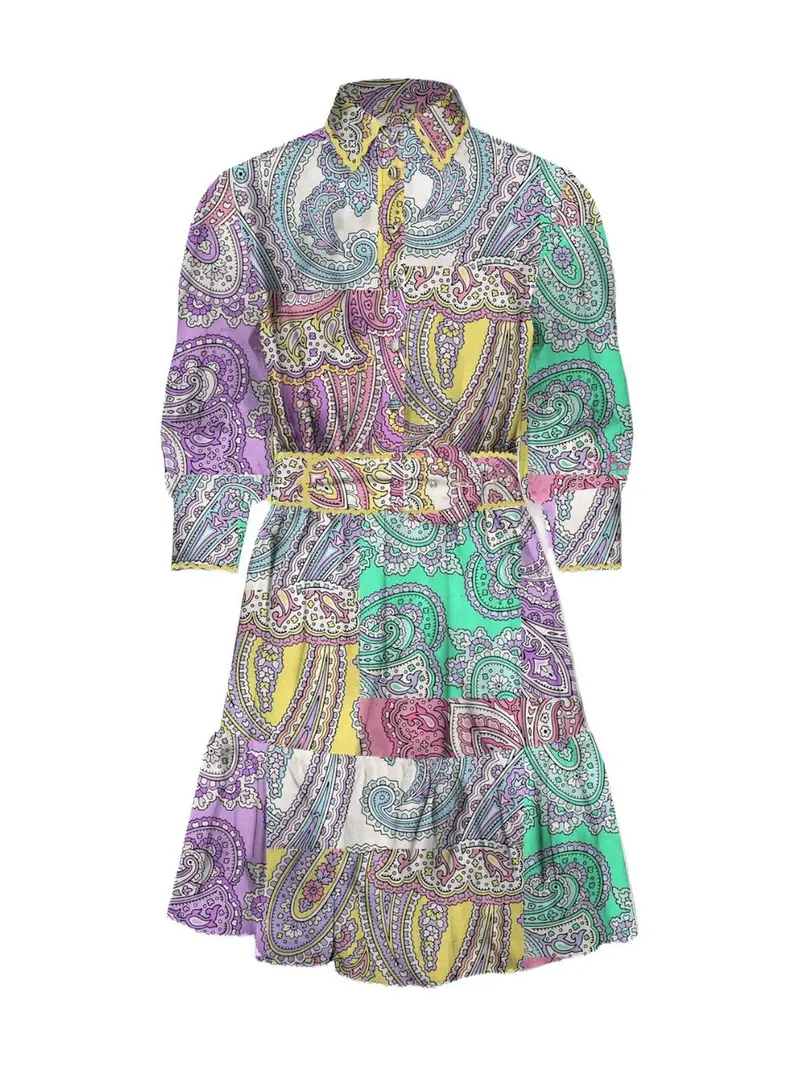 MC2 SAINT BARTH Copricostume Donna DAISI LINEN 01707B Multicolore