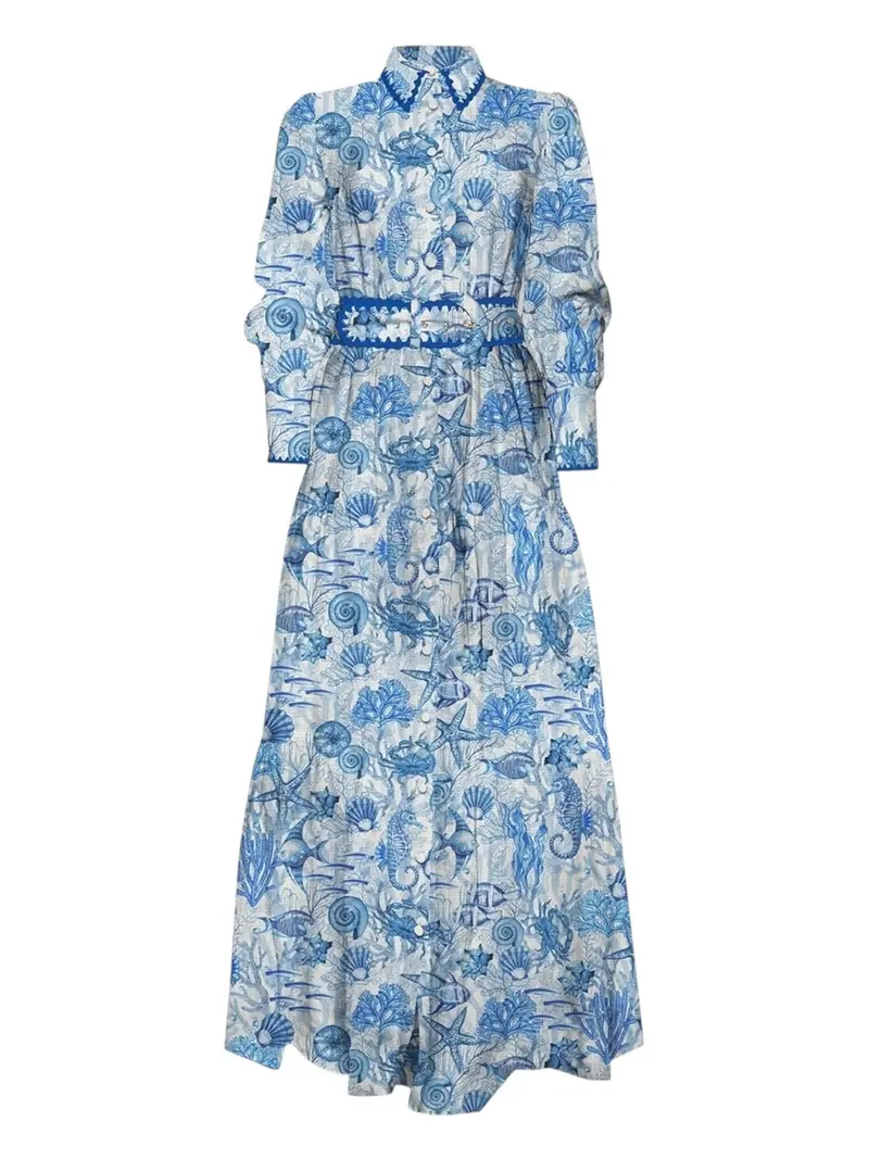 MC2 SAINT BARTH Copricostume Donna  MARBELLA 03300B MARINE LIFE 01