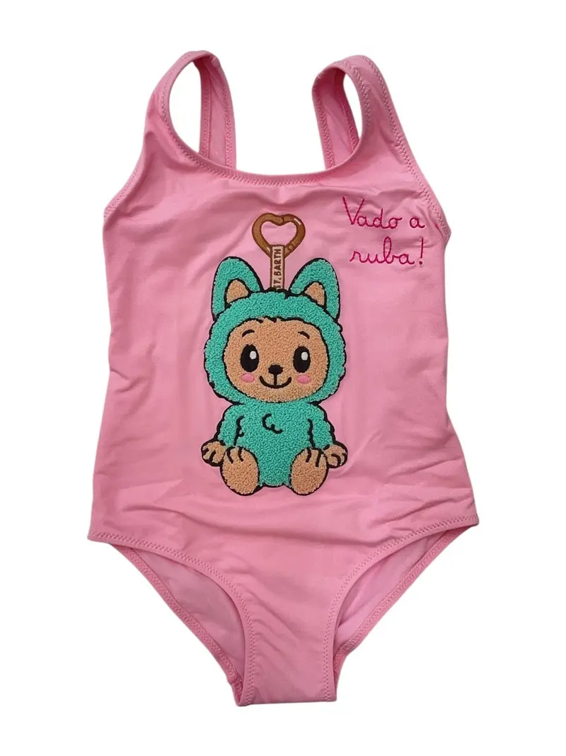 MC2 SAINT BARTH Costume da bagno Bambine e ragazze CARA 00960L VADO RUBA PUPPY TERRY 20 EMB