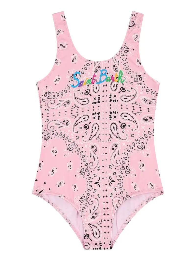 MC2 SAINT BARTH Costume da bagno Bambine e ragazze CARA 04293H BANDANNA ROUND 20 EMB