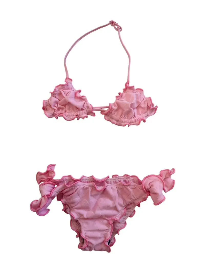 MC2 SAINT BARTH Costume da bagno Bambine e ragazze  CRIS 00025H LYCRA EMBOSSED HEART 20