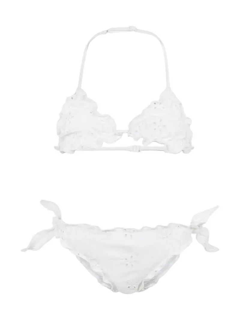 MC2 SAINT BARTH Costume da bagno Bambine e ragazze  CRIS 00053L SANGALLO FLOWER EMBRY 01